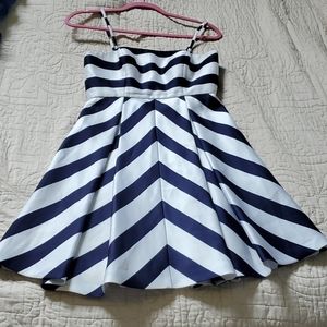 🌹2/$20🌹Jessica Simpson navy & white dress, 2